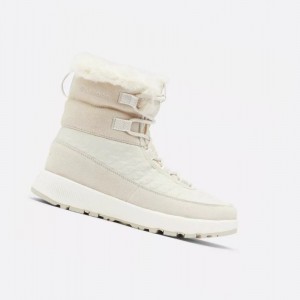Columbia Slopeside Peak Luxe Kışlık Bot Kadın Koyu Gri Açık Mavi | 84639-POXH