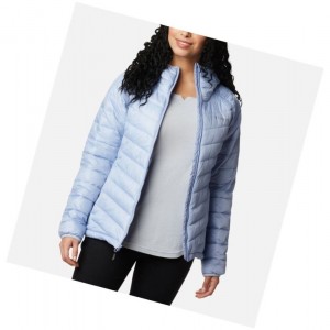 Columbia Snow Country Hooded Mont Kadın Mavi | 26903-NHTP