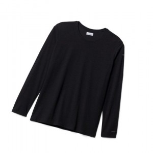 Columbia Solar Shield Long Sleeve Plus Size Sweatshirt Kadın Siyah | 34785-BJXI
