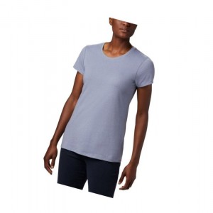 Columbia Solar Shield Short Sleeve Tişört Kadın Mor | 79513-KLJU