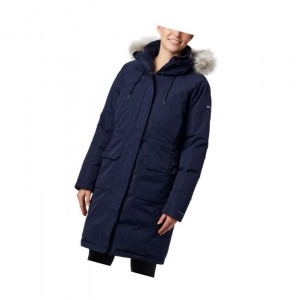 Columbia South Canyon Down Parka Mont Kadın Lacivert | 59732-CLQV