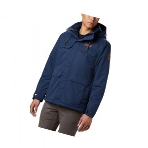 Columbia South Canyon Lined Insulated Mont Erkek Lacivert | 31702-QVXJ