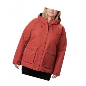Columbia South Canyon Plus Size Mont Kadın Kırmızı | 26598-OEJM