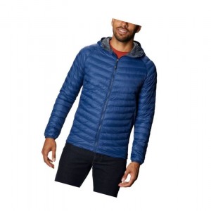 Columbia South Valley Hybrid Hooded Mont Erkek Koyu Gri | 08491-BIFX