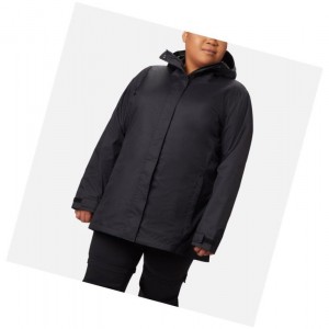 Columbia Splash A Little II Plus Size Mont Kadın Siyah | 60359-ZYEF