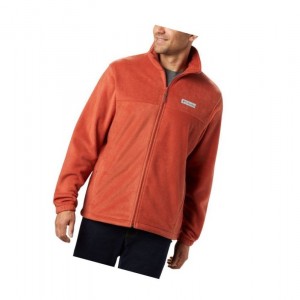 Columbia Steens Mountain 2.0 Full Zip Fleece Tall Mont Erkek Kırmızı | 47581-OLUM