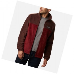 Columbia Steens Mountain 2.0 Full Zip Fleece Tall Mont Erkek Kırmızı | 86713-RLZN
