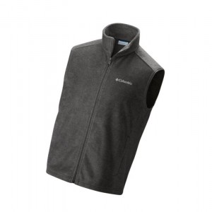 Columbia Steens Mountain Fleece Big Yelek Erkek Gri | 46582-NLZC