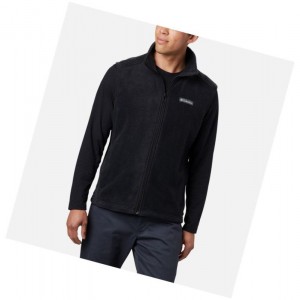 Columbia Steens Mountain Fleece Tall Yelek Erkek Siyah | 59610-WFSG
