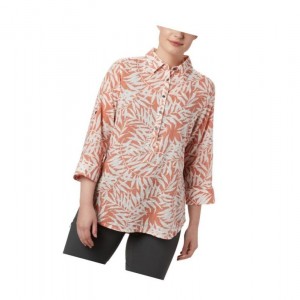 Columbia Summer Ease Popover Tunic Gömlek Kadın Turuncu | 81629-TSLU