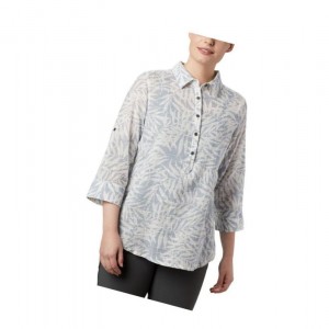 Columbia Summer Ease Popover Tunic Gömlek Kadın Gri | 26057-XJRC