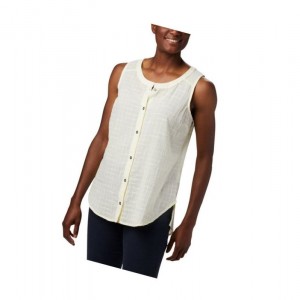 Columbia Summer Ease Sleeveless Gömlek Kadın Sarı | 94513-UIWM