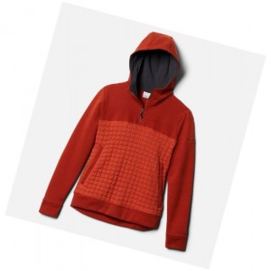 Columbia Sunday Summit Hooded Sweatshirt Kadın Bordo | 57263-LVMA