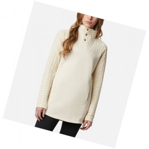 Columbia Sunday Summit II Tunic Sweatshirt Kadın Krema | 72390-PIFW