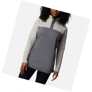 Columbia Sunday Summit II Tunic Sweatshirt Kadın Gri | 54218-YILM