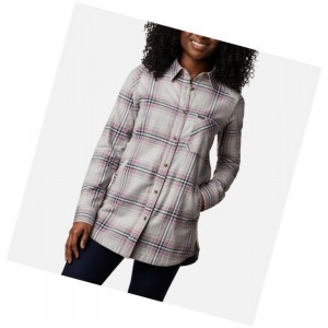Columbia Sunday Summit Plaid Tunic Gömlek Kadın Renkli | 35807-NYMX