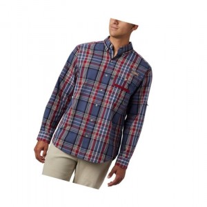 Columbia Super Sharptail Long Sleeve Gömlek Erkek Kahverengi | 72093-ZFXW