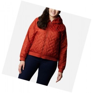 Columbia Sweet View Insulated Bomber Plus Size Mont Kadın Bordo | 51079-IOWA
