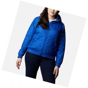 Columbia Sweet View Insulated Bomber Plus Size Mont Kadın Mavi | 23147-DMGT