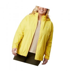 Columbia Switchback III Plus Size Mont Kadın Sarı | 16978-CNLM