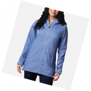 Columbia Switchback Lined Long Mont Kadın Mavi | 96580-DZVF