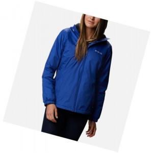 Columbia Switchback Sherpa Lined Mont Kadın Mavi | 56327-WQSO
