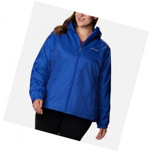 Columbia Switchback Sherpa Lined Plus Size Mont Kadın Mavi | 78461-MYKD