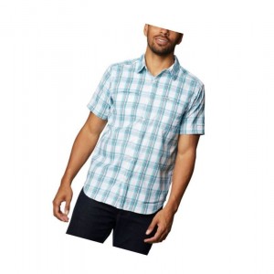 Columbia Thirty Mile Ledge Short Sleeve Gömlek Erkek Renkli | 97603-RUCO