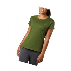 Columbia Thorne Bay Short Sleeve Tişört Kadın Yeşil | 91472-WAKZ