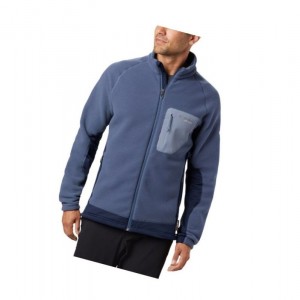 Columbia Titan Pass 2.0 II Fleece Mont Erkek Koyu Mavi Lacivert | 08617-LGDH