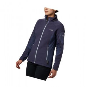 Columbia Titan Pass II 2.0 Fleece Mont Kadın Lacivert Gri | 21436-CUZQ