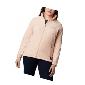 Columbia Titan Pass II 2.0 Fleece Plus Size Mont Kadın Pembe | 12894-DRZY