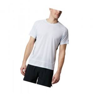 Columbia Titan Ultra II Short Sleeve Tişört Erkek Beyaz | 25709-UXIN