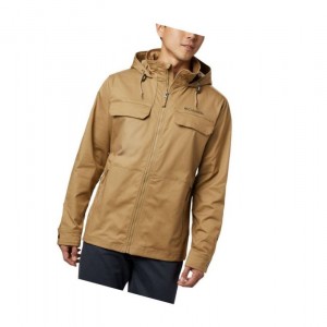 Columbia Tummil Pines Hooded Mont Erkek Kahverengi | 73529-DWHU