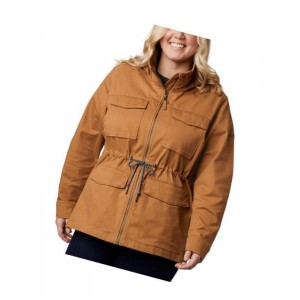 Columbia Tummil Pines Plus Size Mont Kadın Kahverengi | 08943-KSAM