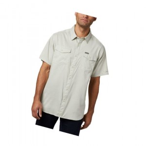 Columbia Utilizer II Solid Short Sleeve Tall Gömlek Erkek Yeşil | 68954-XSLE