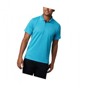 Columbia Utilizer Polo Gömlek Erkek Mavi | 08614-MTSZ