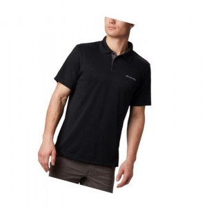 Columbia Utilizer Polo Gömlek Erkek Siyah | 28176-CVYG
