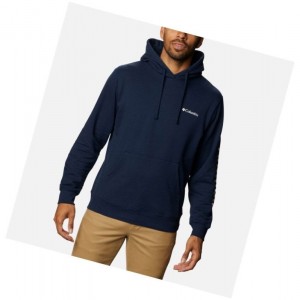 Columbia Viewmont II Sleeve Graphic Big Kapşonlu Erkek Lacivert Beyaz | 05798-VFXI