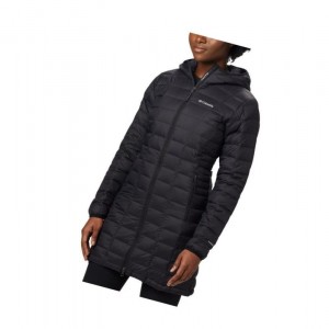 Columbia Voodoo Falls 590 TurboDown Mid Mont Kadın Siyah | 75290-MSIR