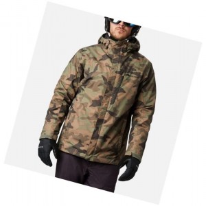 Columbia Whirlibird IV Insulated Interchange Mont Erkek Gri Yeşil Camo | 06218-QJMU
