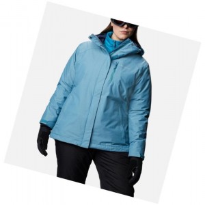 Columbia Whirlibird IV Interchange Plus Size Mont Kadın Mavi | 84751-BRVK