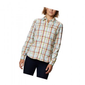 Columbia Willow Orchard Lite Long Sleeve Gömlek Kadın Turuncu | 46907-PMBX