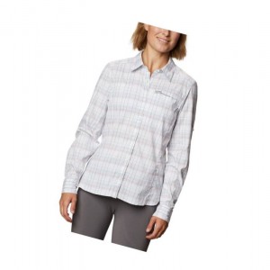 Columbia Willow Orchard Lite Long Sleeve Gömlek Kadın Gri | 06128-ZRJM