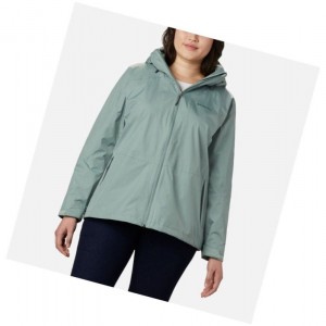 Columbia Windgates Plus Size Mont Kadın Açık Yeşil | 76480-IWHM