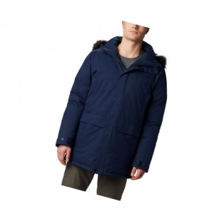 Columbia Winter Rebellion Down Parka Mont Erkek Lacivert | 59846-IVRG