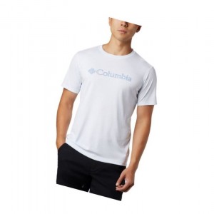 Columbia Zero Rules Short Sleeve Graphic Tişört Erkek Beyaz | 52019-DFTH