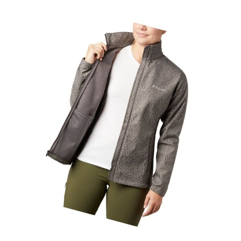 Columbia Airtrain Junction?Softshell Mont Kadın Gri | 53871-TGUX