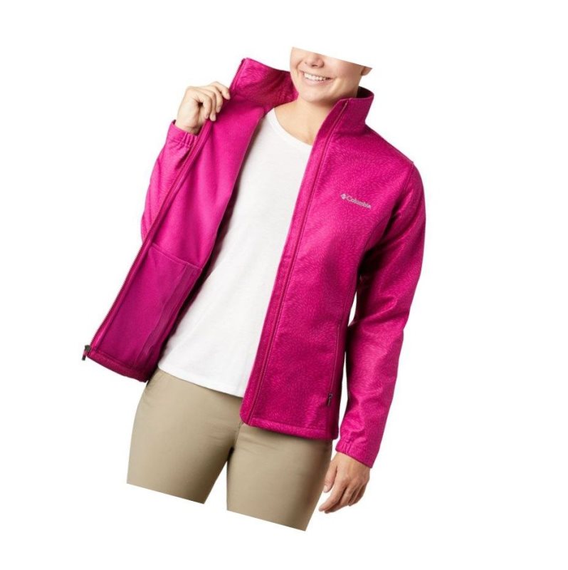 Columbia Airtrain Junction?Softshell Mont Kadın Pembe | 19802-JWHQ