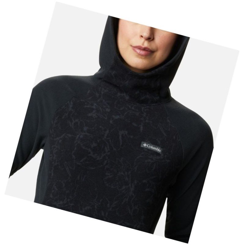 Columbia Ali Peak Hooded Fleece Kapşonlu Kadın Siyah | 02497-LZGJ